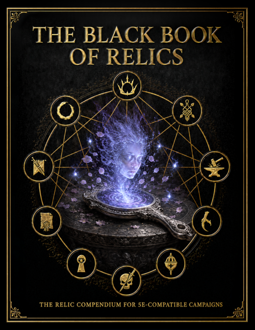 The Black Book of Relics cover