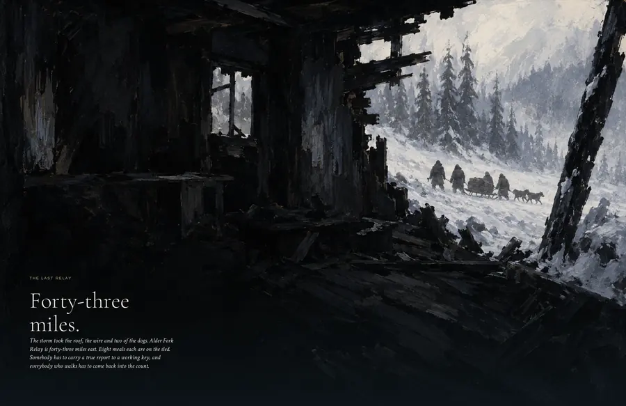 Spread: Forty-three miles
