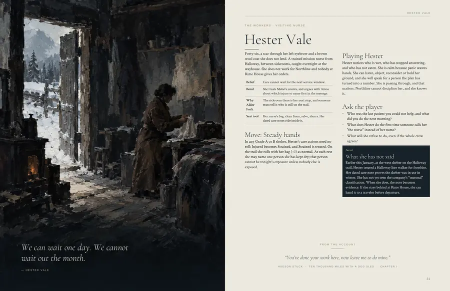 Spread: Hester Vale